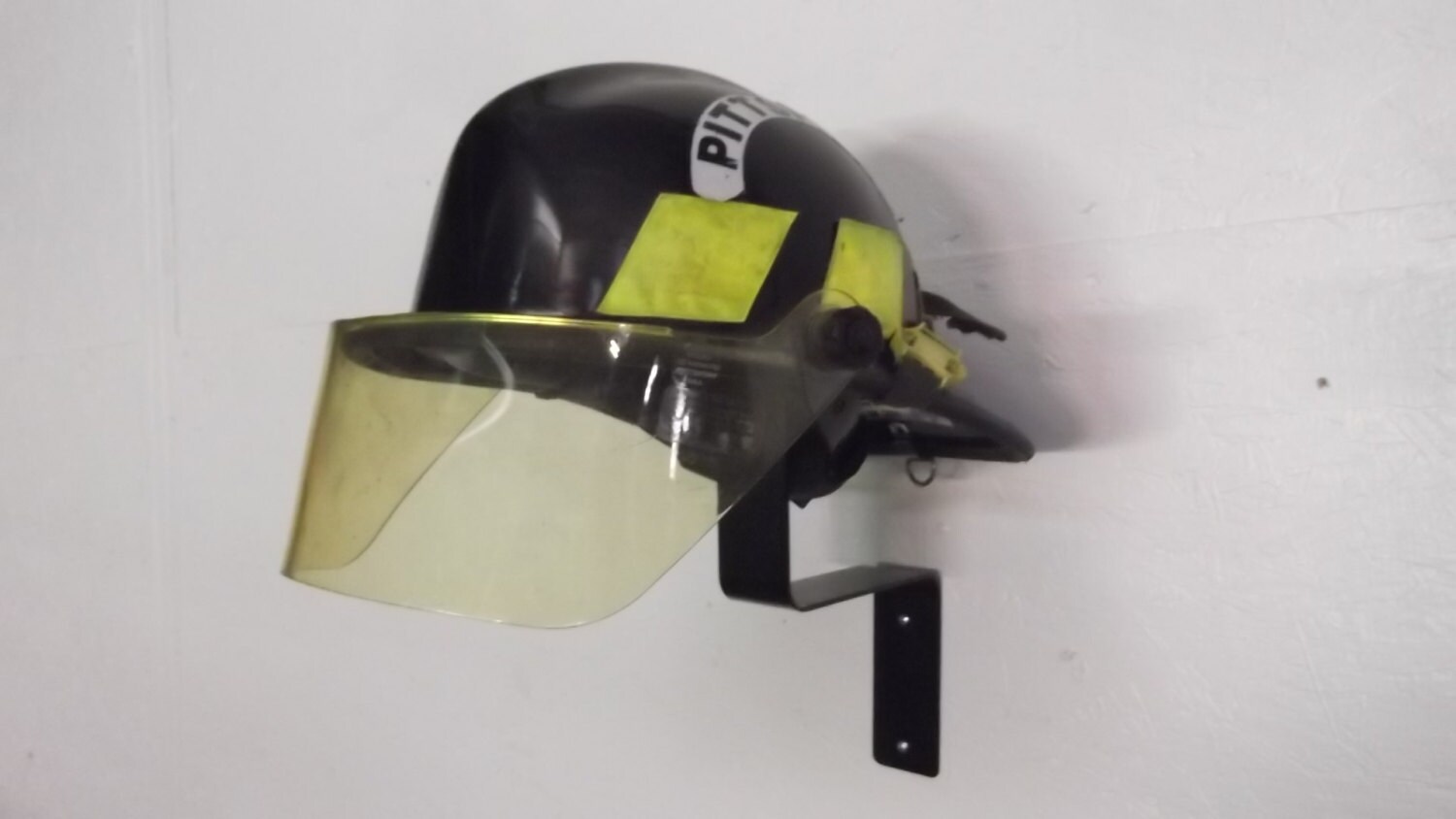 Fireman Fire Fighter Helmet Wall Mount Display Rack Holder Etsy