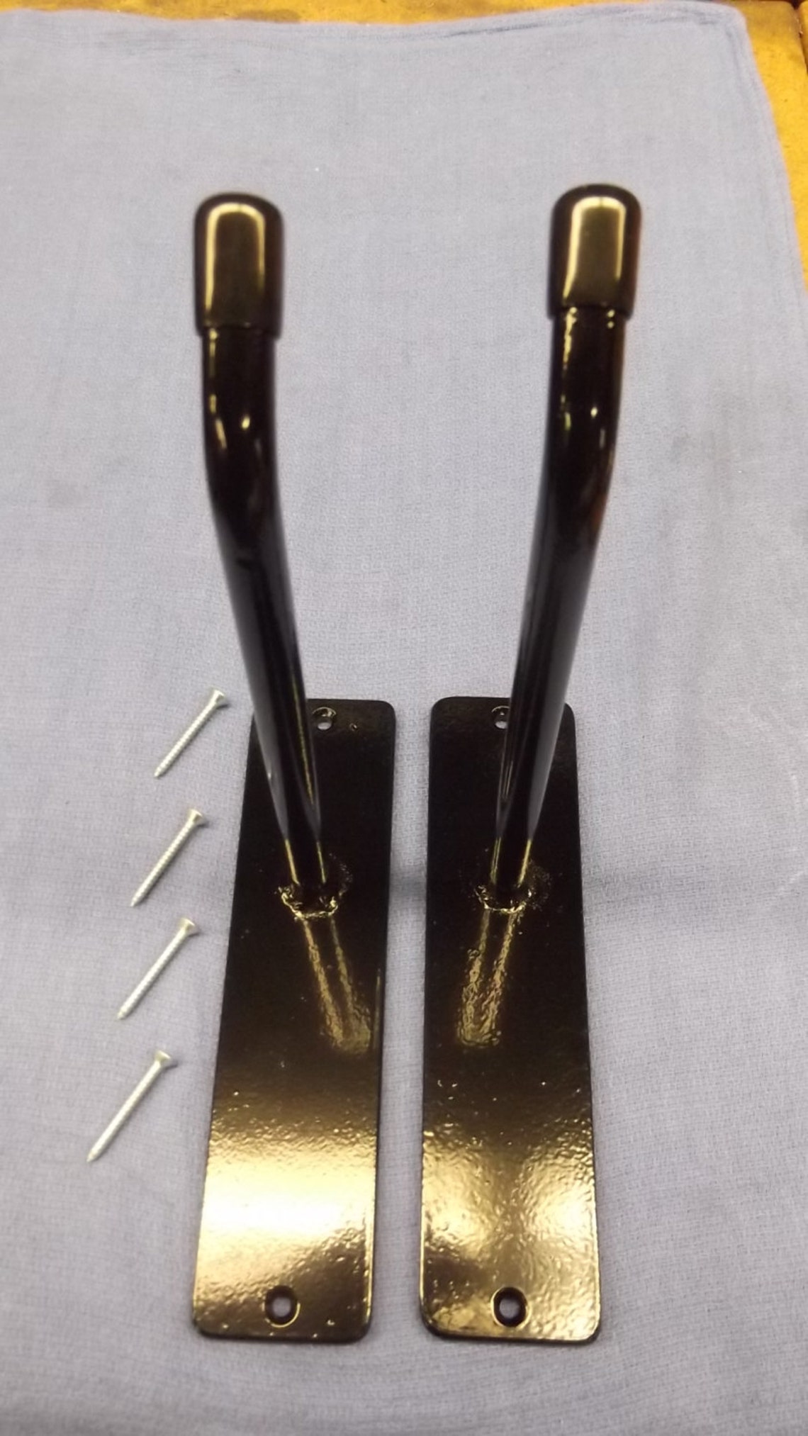 1pr. Wall Mount Ladder Utility Hangers Garage Storage Rack Etsy