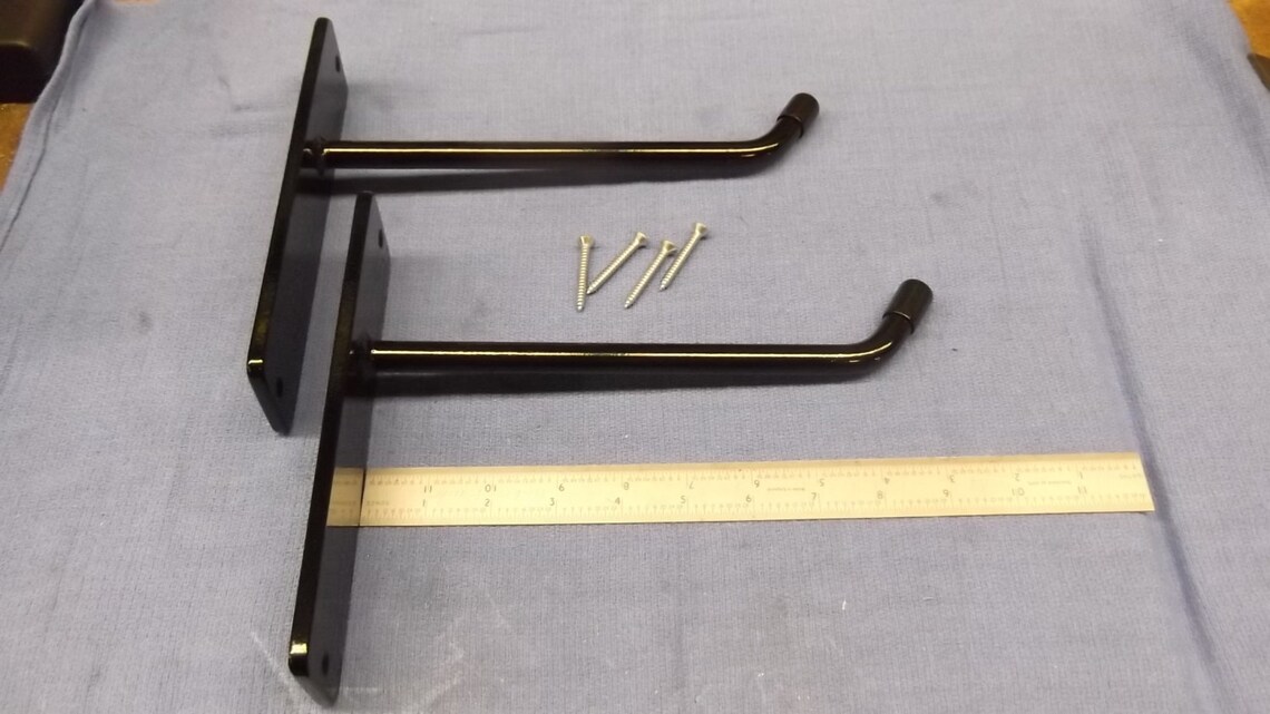 1pr. Wall Mount Ladder Utility Hangers Garage Storage Rack Etsy