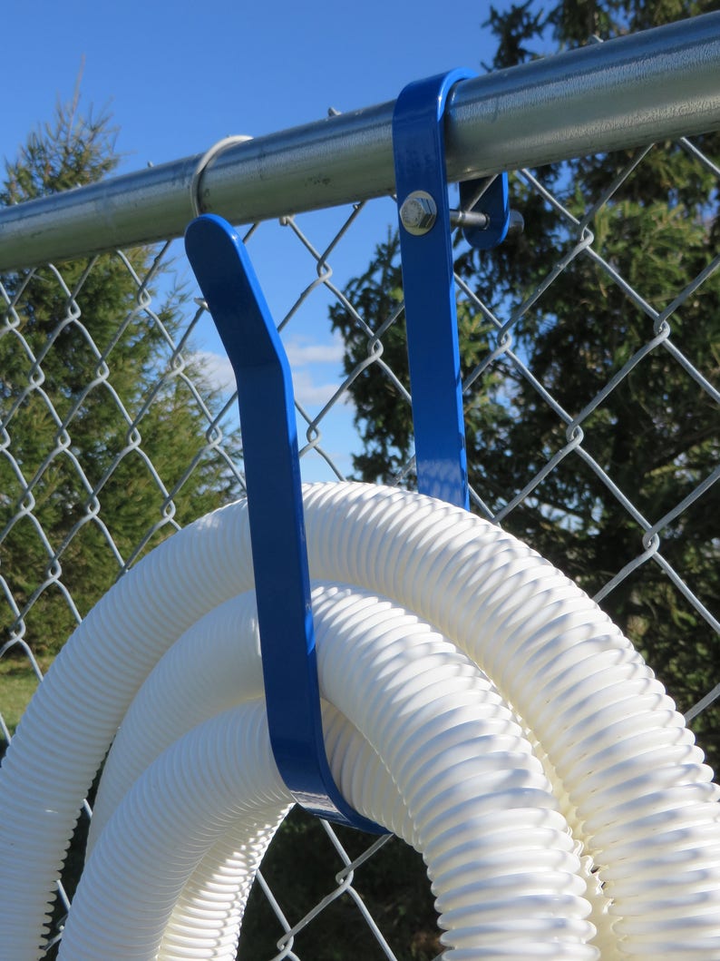 Pool Hose & Accessories Hanger for Chain Link Mounting Etsy
