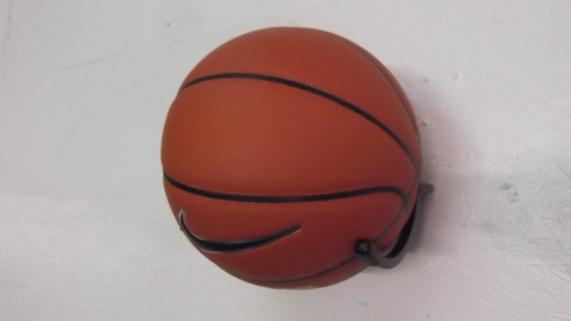 Basketball Wall Mount Display Rack Etsy