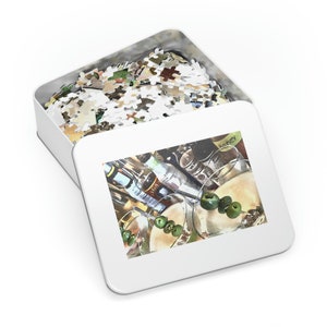 Dirty Martini with Olives Jigsaw Puzzle (30, 110, 252, 500,1000-piece)