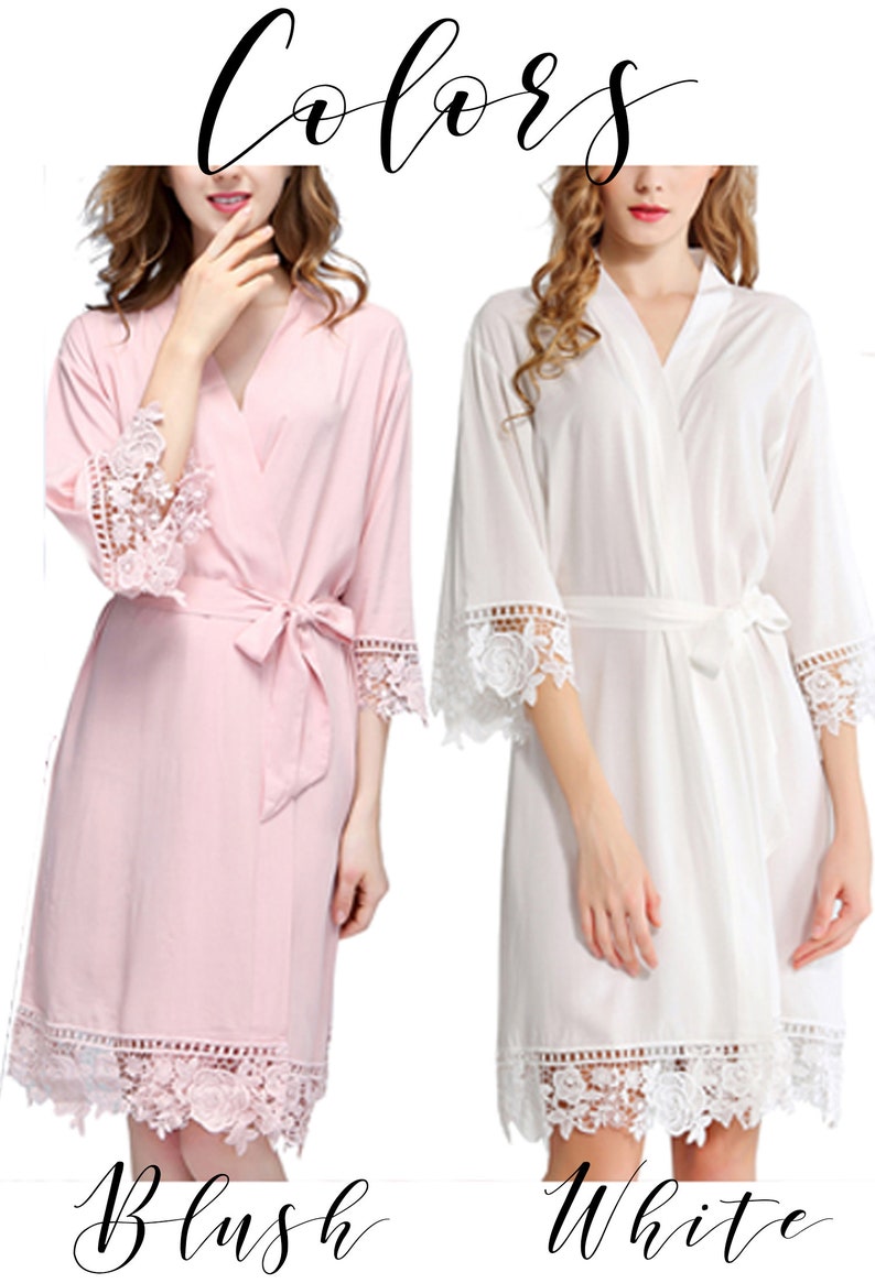 Bride Getting Ready Robe Bridesmaid Robes Boho Burgundy Floral Etsy