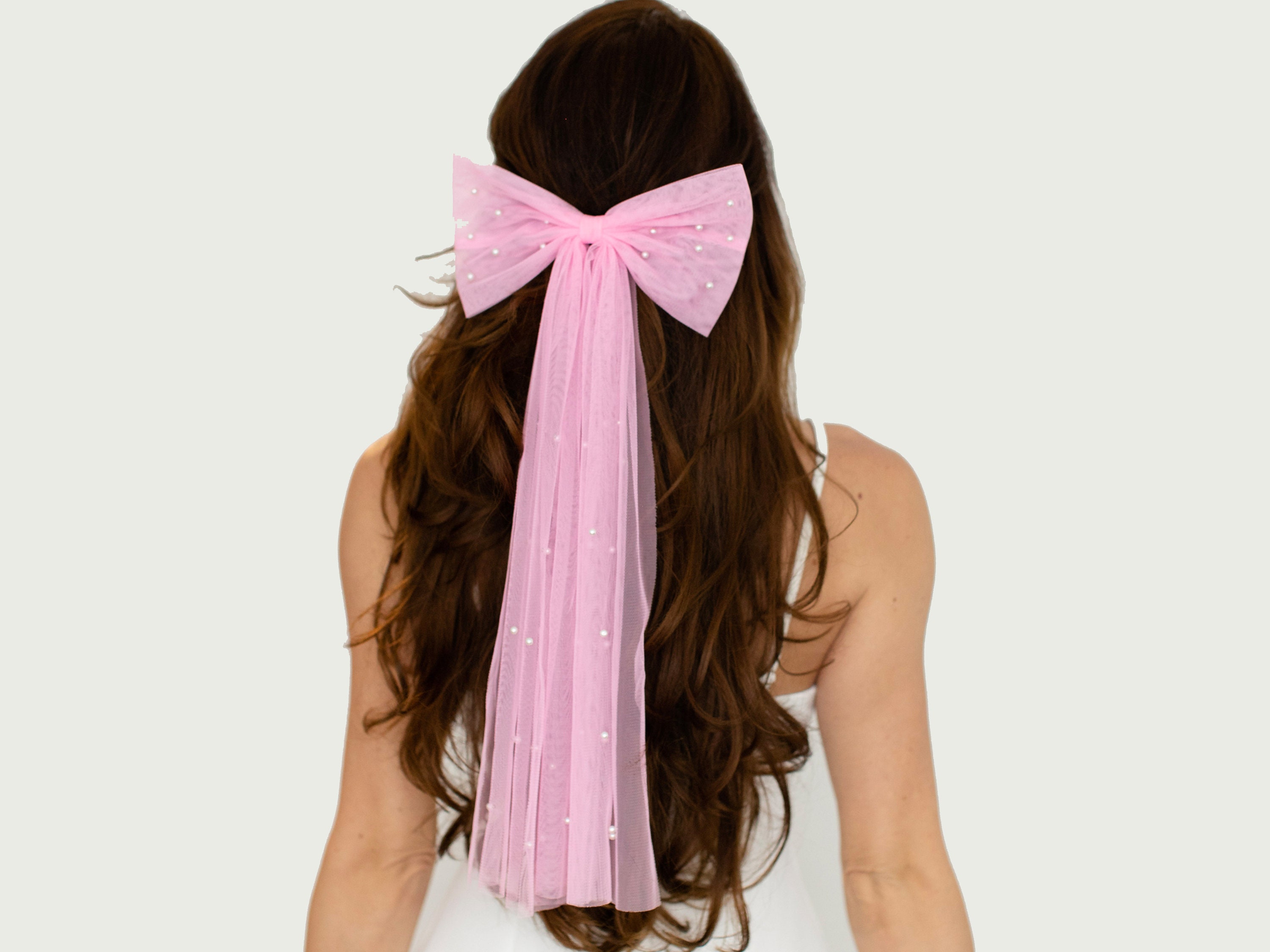 Bolonar Hair Bow for Women, Large Hair Bow, Bachelorette Party