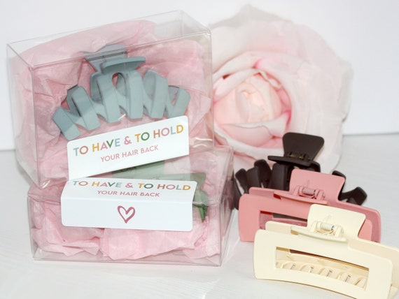 To Have and to Hold Your Hair Back Gift Box With Hair Claw  display picture 1