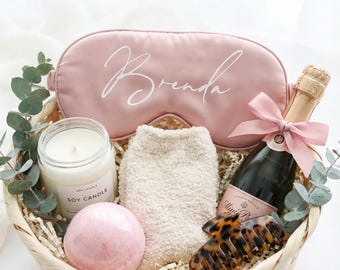 Personalized Sleepmask | Bridesmaid Eye Mask Gifts | Bridal Shower Favor | Getting Ready Accessories | Wedding Day Self Care Gift