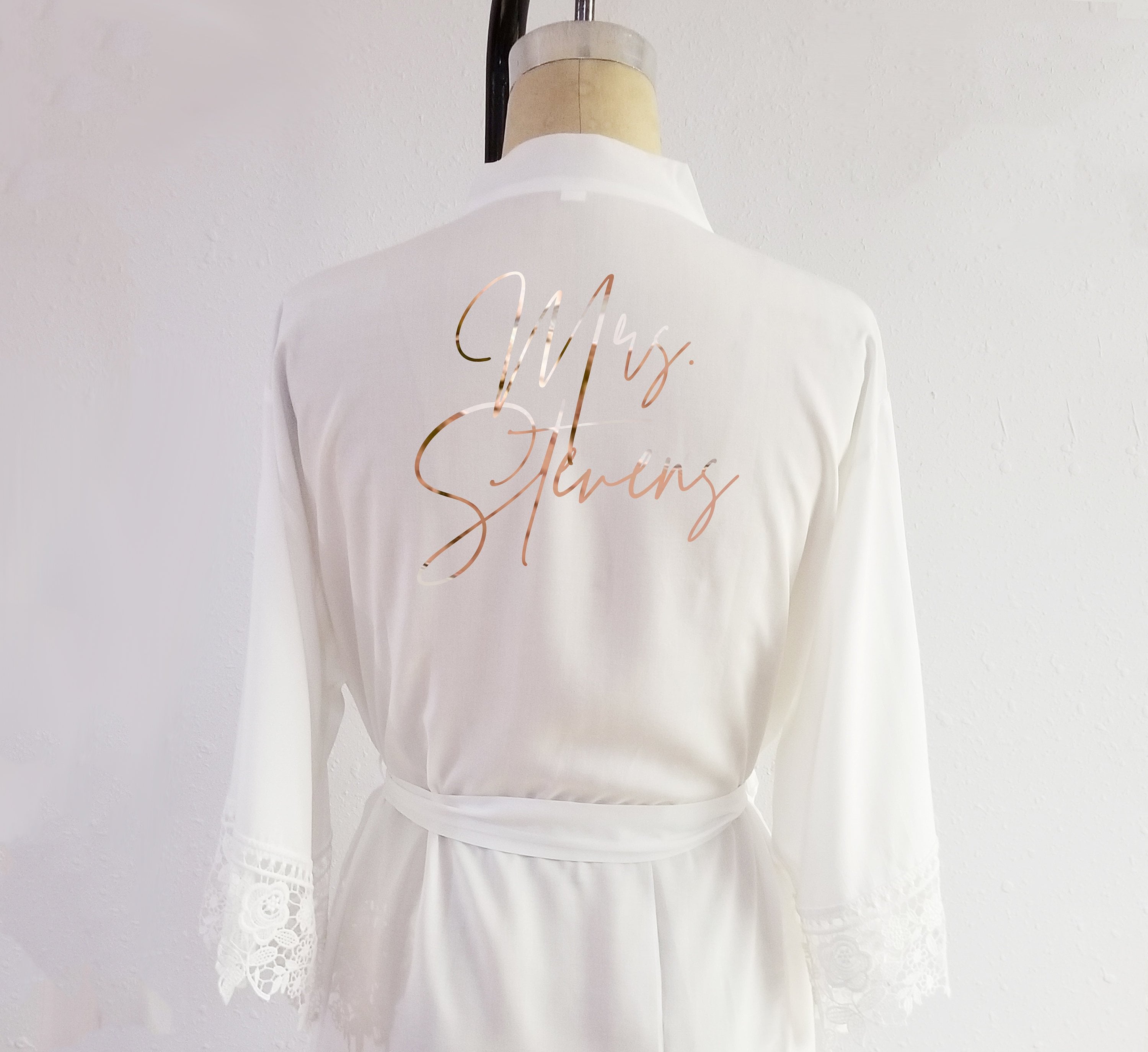 Cotton Bridal Robe - Etsy