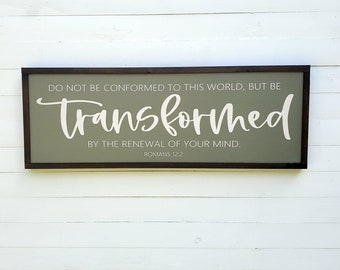 Scripture Over Door - Etsy
