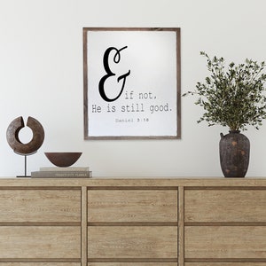 Handmade Scripture Wood Sign: Christian Home Decor