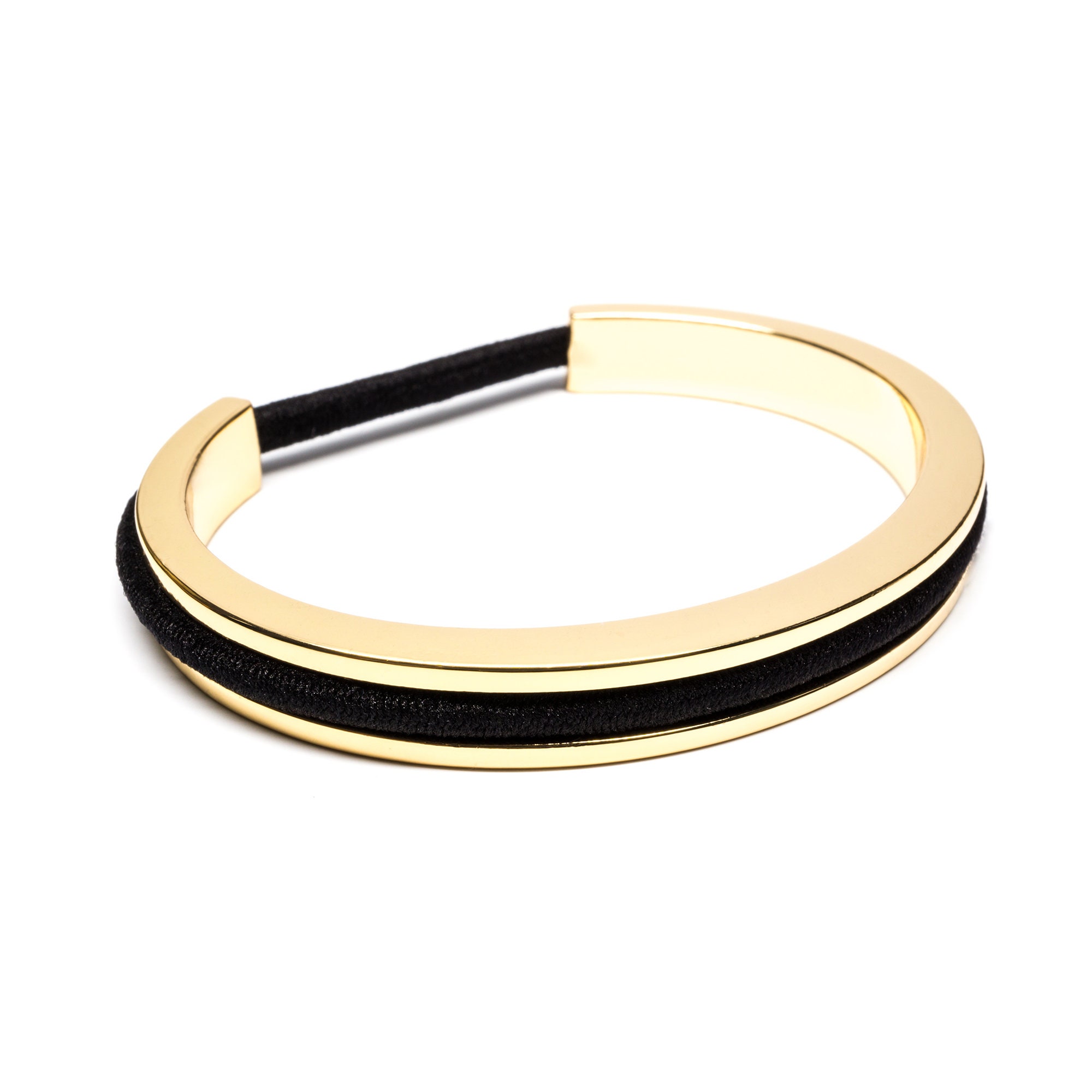 Hair Tie Bracelet Hair Tie Bracelet Holder Classic Design Gold