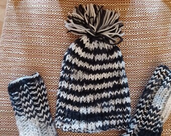 Warm, soft and cozy set for the girls