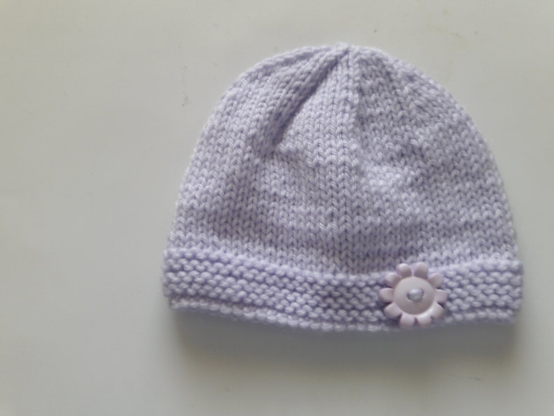Newborn hat/Knit newborn hat/Photo prop image 1
