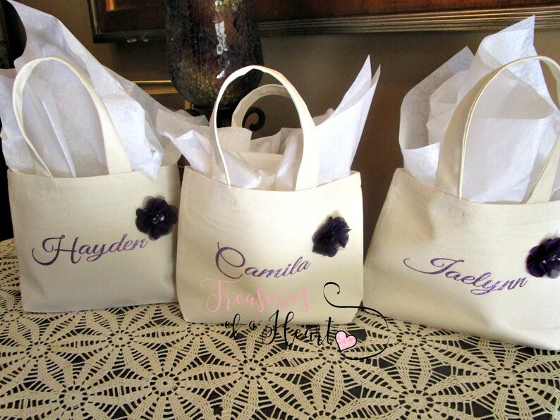 flower girl gift bags