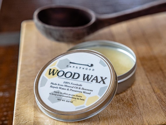 Food-Safe Wood Wax: Mineral Oil & Beeswax Blend