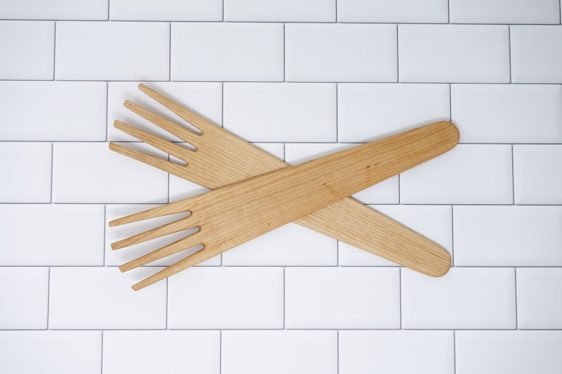 Earlywood Salad Servers - Thumbnail 3
