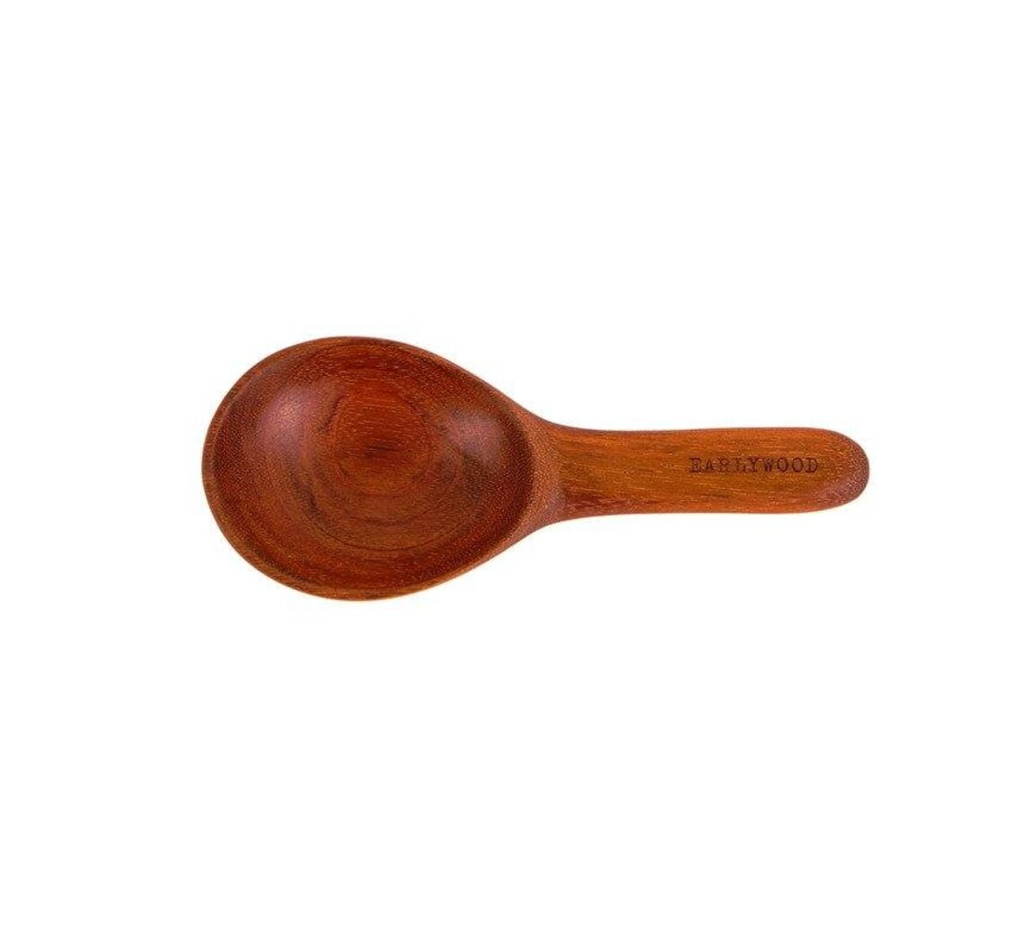 Earlywood Short Handled Wood Serving Spoon / Easy to Grip / Etsy
