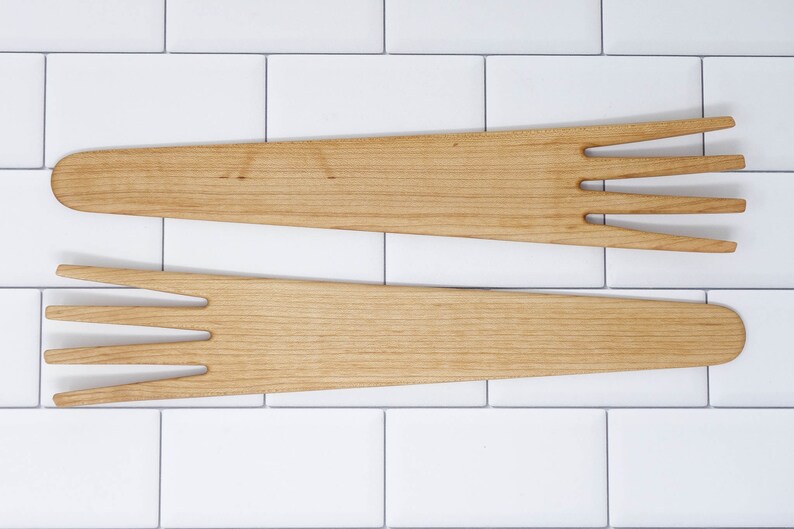 Earlywood Salad Servers - Thumbnail 4