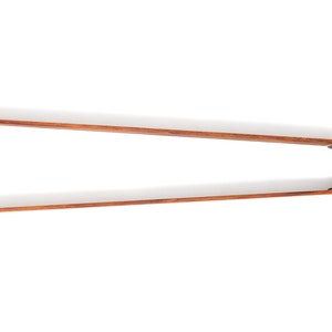 Earlywood - Wooden Tongs / 13 inch length / handcrafted / flip bacon, chicken, brats, etc. / non-scratch / toss, serve and grill