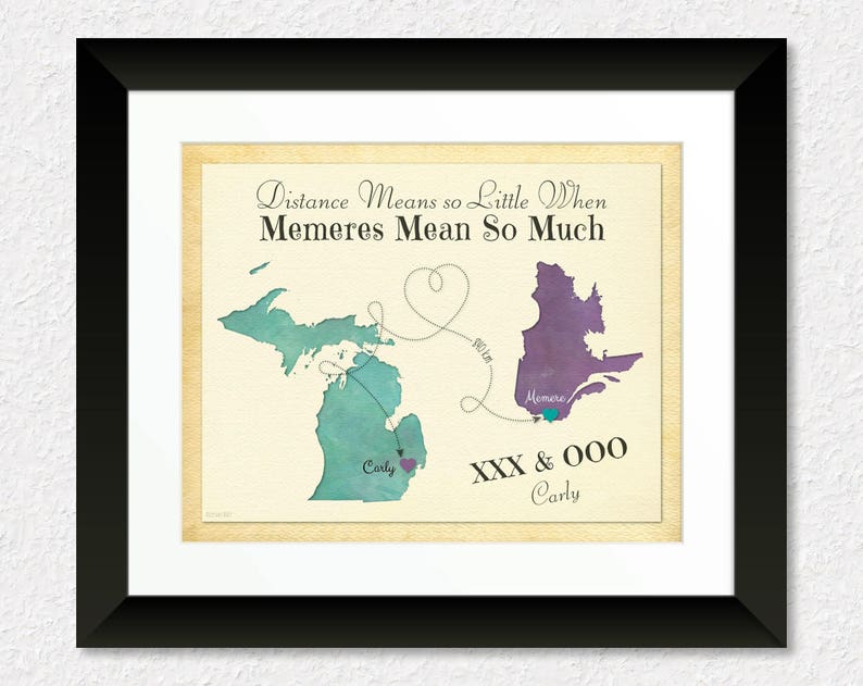 Gift for Grandparents Who Live Far Away Long Distance Etsy