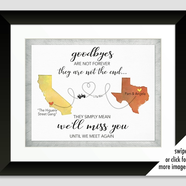 Going Away Gifts Etsy