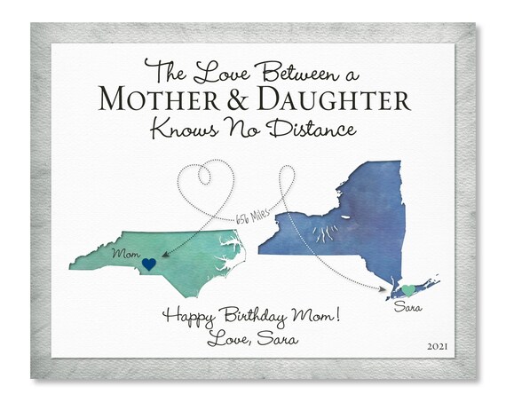 Mother daughter long distance best sale gifts
