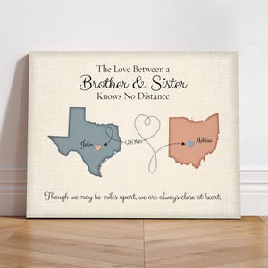 Cadeau distance frère soeur, cadeaux interurbains à frère, cadeau d'anniversaire de frère et soeur, cadeau de déménagement, cadeau de Noël pour frères et sœurs