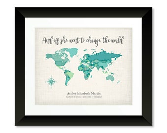 And Off She Went Etsy