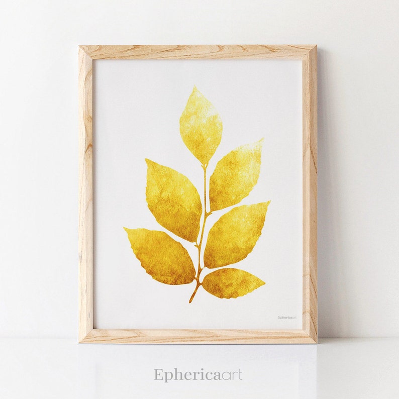 Set of 2 Wall Art Ochre decor Mustard Yellow Prints Kitchen Etsy