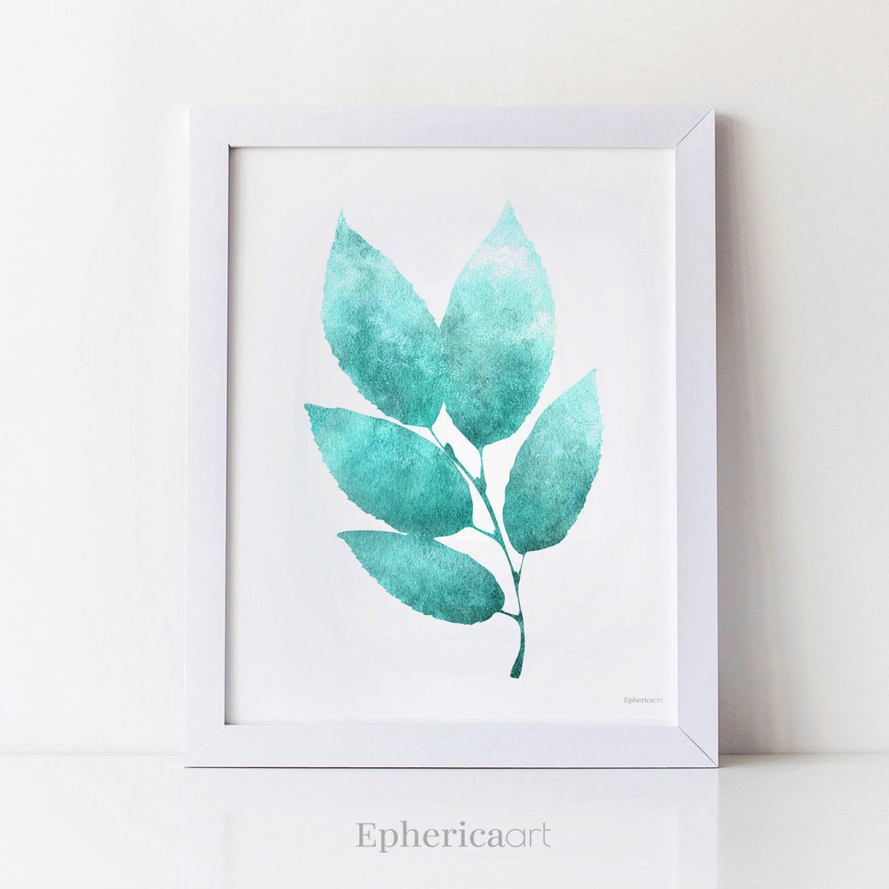 Bathroom wall decor Turquoise Set of 4 wall art Gallery wall Etsy