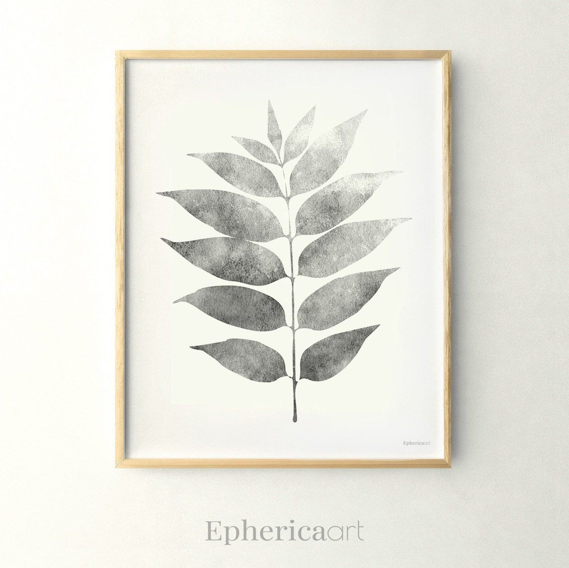 Printable Digital Art Prints DOWNLOAD Ochre Yellow and Gray Etsy