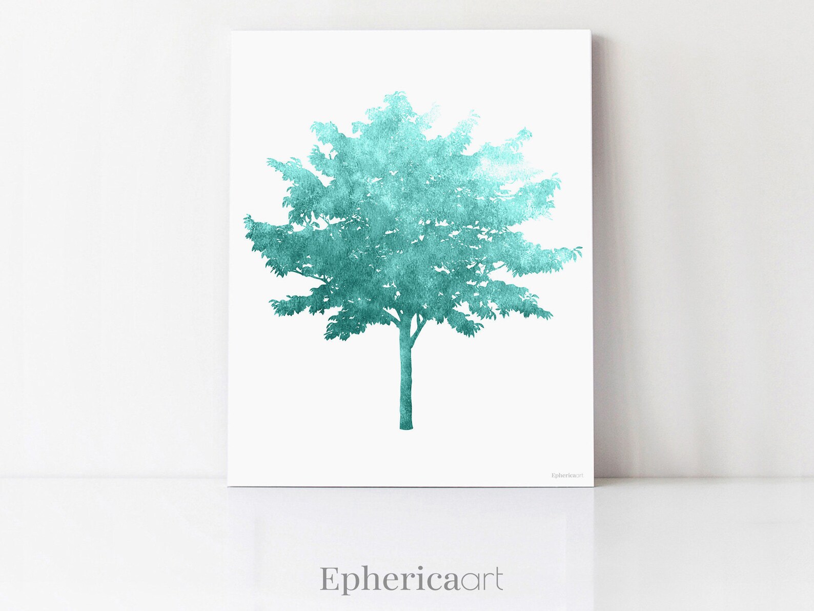 Teal Wall Art Above Bed Art Decor Gallery Wall Set of 8 Prints Etsy