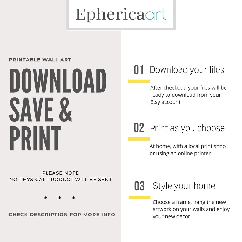 Horizontal Prints DOWNLOAD 5x7 8x10 Landscape Prints Set 4 Etsy