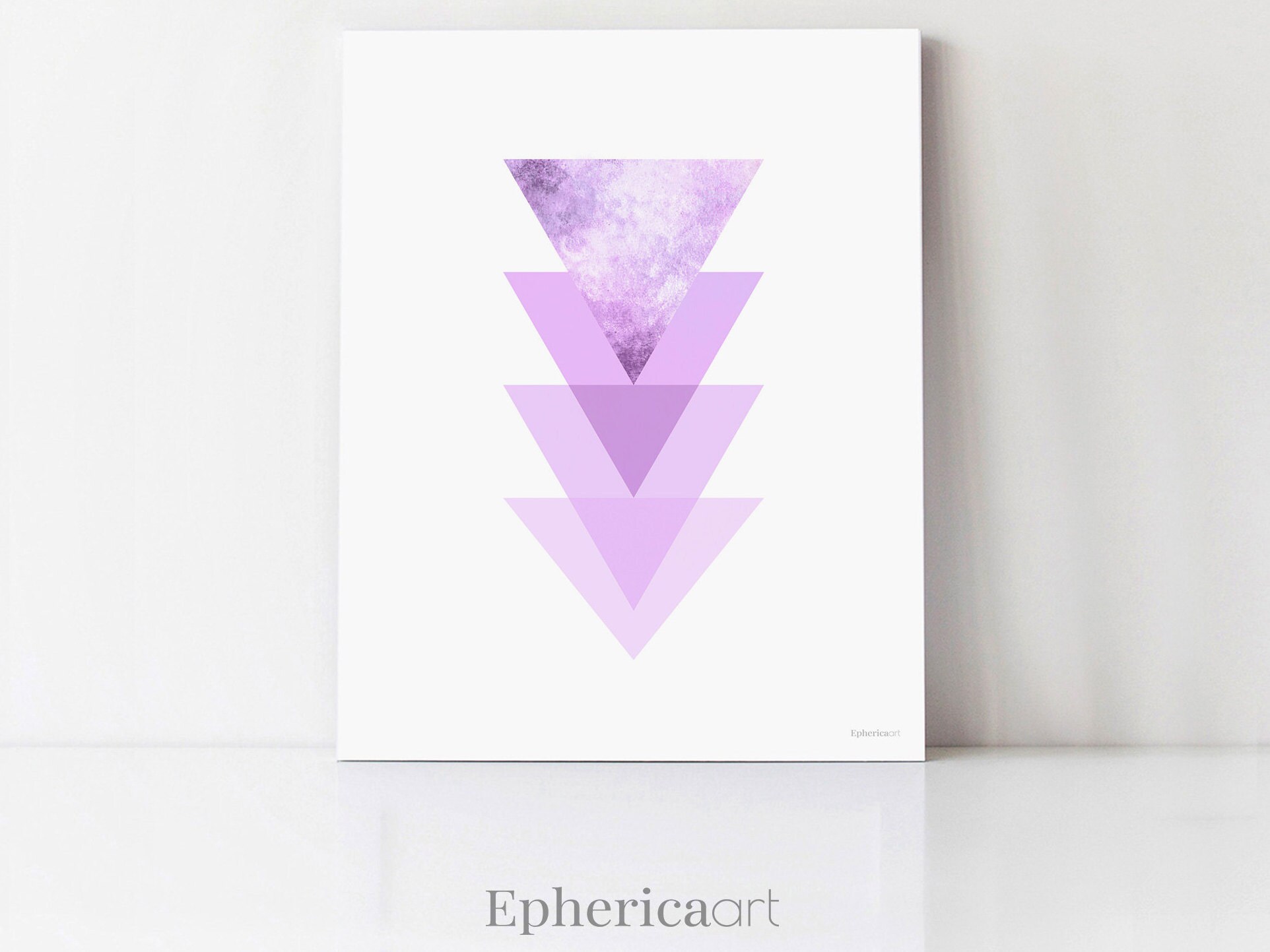 Girl Bedroom Gallery wall art Lavender purple wall decor | Etsy