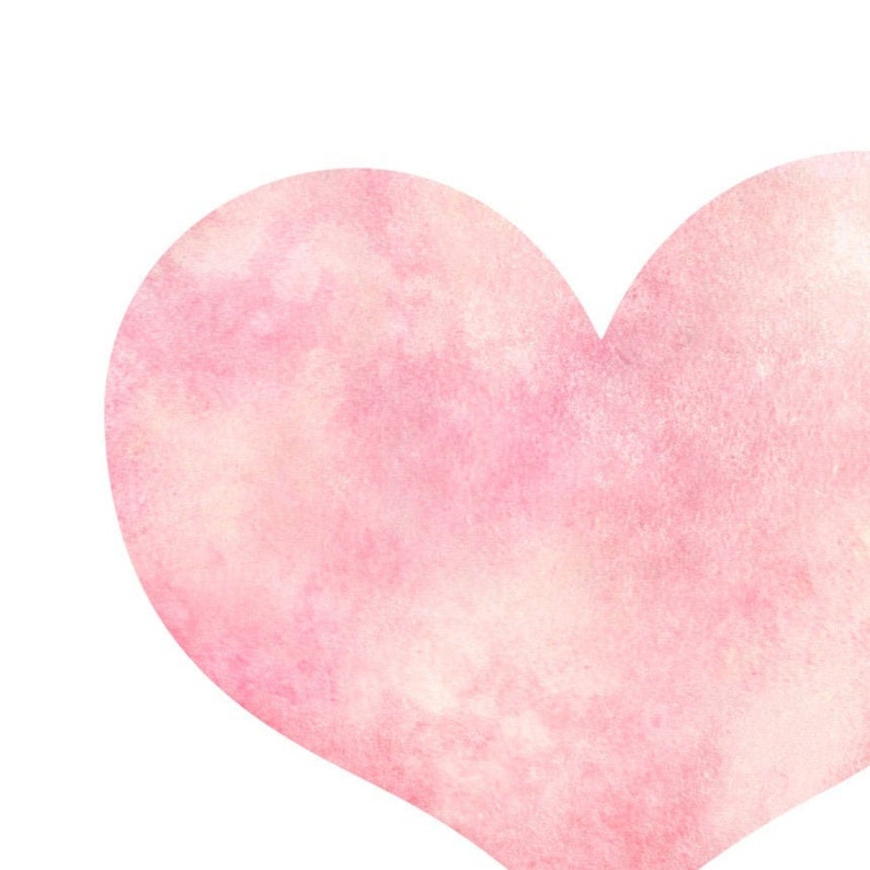 Teen Girls bedroom decor Pink and gold Hearts set of 2 Digital DOWNLOAD prints Above bed wall decor Pink girly room decor Two hearts art
