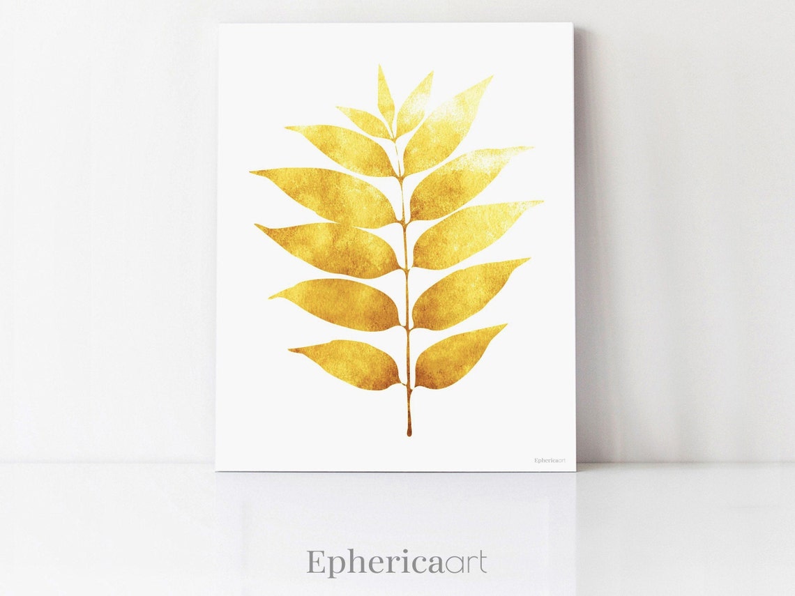 Gelbes Set von 3 Drucken Kleine Wandkunst 8x10 Wandbilder für | Etsy