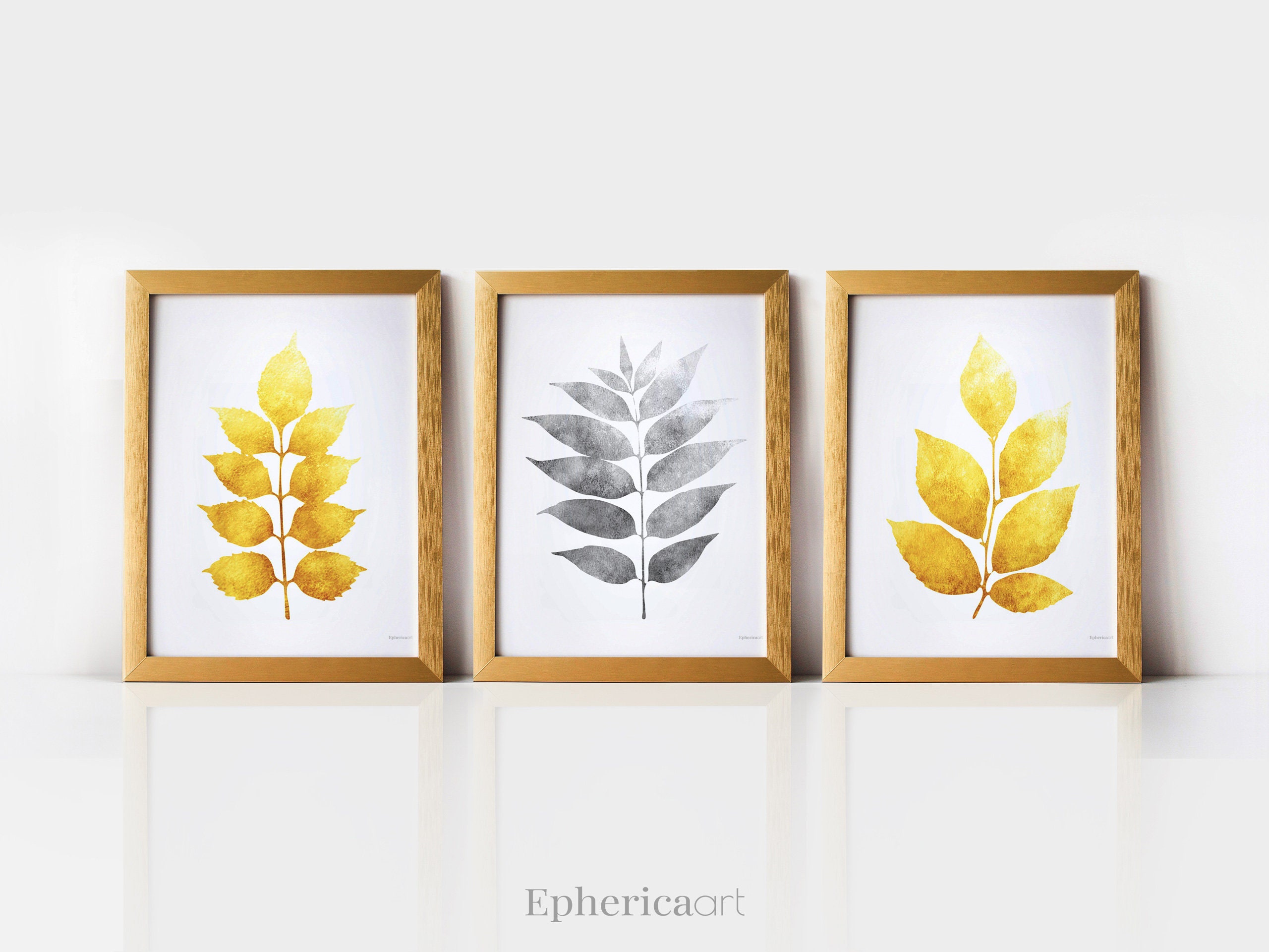 Badezimmer Wandkunst Set von 3 einfachen Kunstwerken von | Etsy
