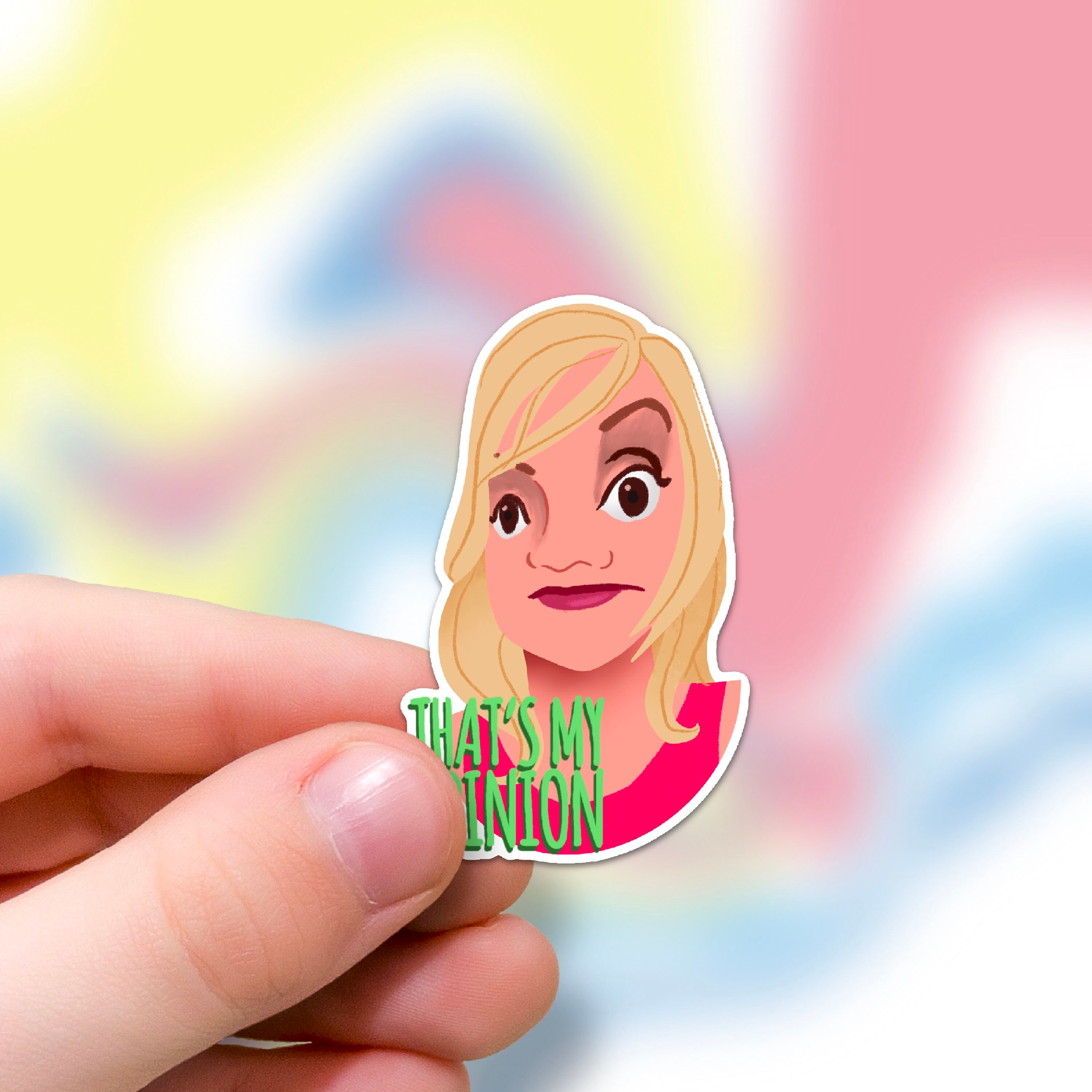 Funny Vine Sticker Meme Sticker That's My Opinion Vine Etsy