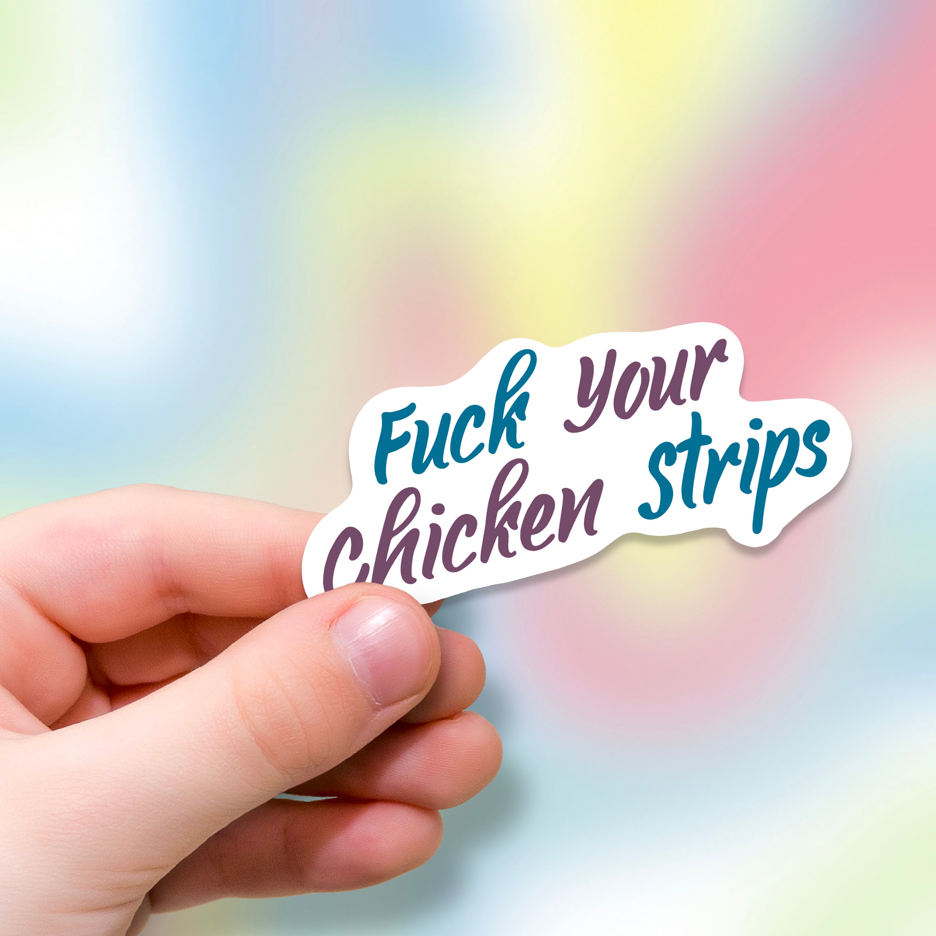 Fuck Your Chicken Strips Vine Sticker / Funny Sticker / Meme Etsy
