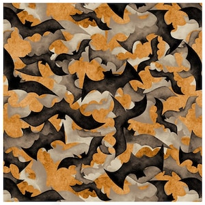 Deja Boo by Satin Moon Designs for Blank Quilting Bat Fabric