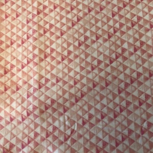 Elephant's Garden by Printfresh for Clothworks Pink Triangle Print