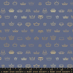 Reign Coronation in Denim by Rashida Coleman-Hale for Ruby Star Society