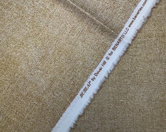 Metallic Burlap 99% in Pure by Dover Hill for Benartex Fabrics
