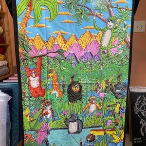 Tropical Jungle Jams Party in the Jungle Panel - Mulga - PER PANEL Tropical Jungle Jams Party in the Jungle Panel - Mulga - PER PANEL