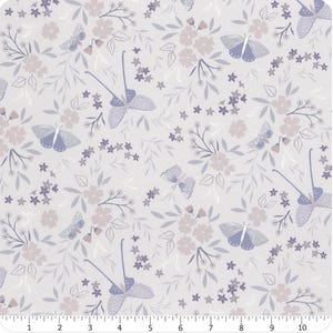 Evenfall in Pale Gray CC41-1 by Cassandra Connolly for Lewis & Irene