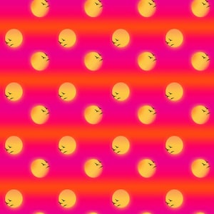 Desert Bloom by Allison Staffin for Blank Quilting Corp. in Sunset with Birds Orange