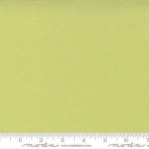 Bella Solids in Light Lime #100 by Moda