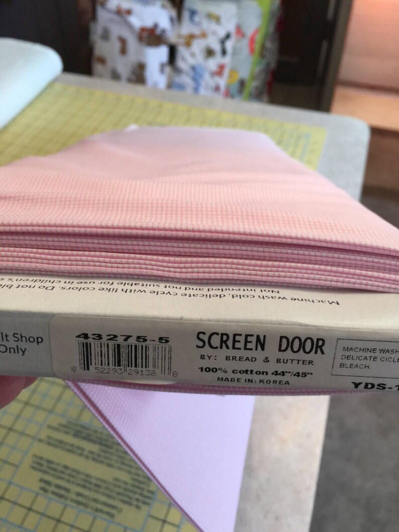 Screen Door from Bread and Butter for Windham Fabrics Pink Etsy