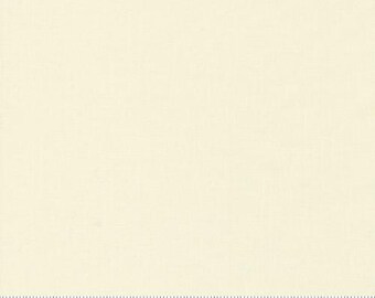 Bella Silky Solids in Snow #11 by Moda