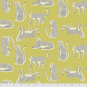 Esala by Scion for Free Spirit Fabrics in Lionel in Zest