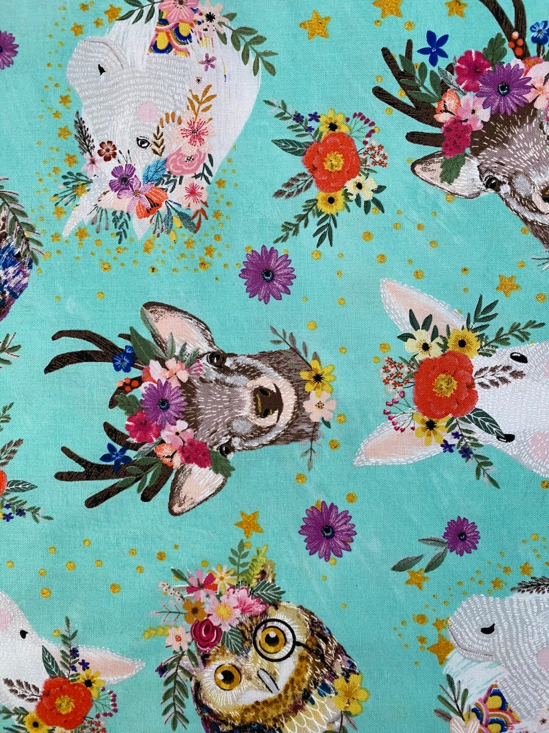 Magic Friends Sweet Portraits by Mia Charro for Free Spirit Fabrics in ...